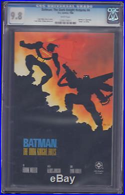 Batman The Dark Knight Returns #4 CGC 9.8 Frank Miller vs Superman action comic