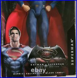 Batman v Superman Barbie Black Label Dawn Of Justice Set Of 3 Damaged Boxes
