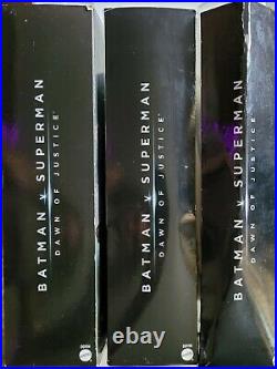 Batman v Superman Barbie Black Label Dawn Of Justice Set Of 3 Damaged Boxes