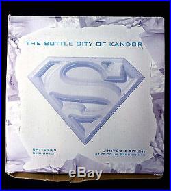 Bottle City of Kandor Prop Statue DC Comics New From 2003 Missing Battery Cover