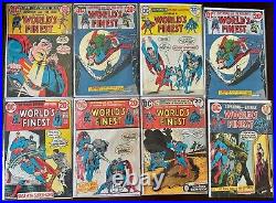 Bronze Age World's Finest comic lot from #213-271 39 diff avg 5.0 (1972-81)