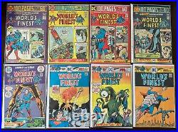 Bronze Age World's Finest comic lot from #213-271 39 diff avg 5.0 (1972-81)