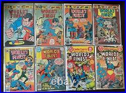 Bronze Age World's Finest comic lot from #213-271 39 diff avg 5.0 (1972-81)