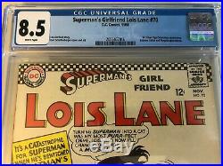 CATWOMAN 1st Silver Age app. In Supermans Girl Friend Lois Lane #70 comic CGC8.5
