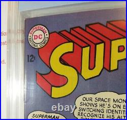 CBCS 9.0 VF/NM SUPERMAN #173 DC COMICS BATMAN LEX LUTHOR BRAINIAC 1964 cgc