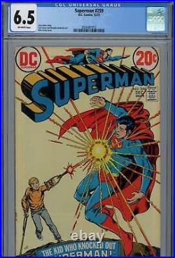 CGC 6.5 Superman DC Comics 1972/12 #259