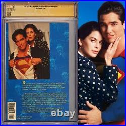 CGC 9.2 SS Lois & Clark The New Adventures of Superman TPB signed Cain & Hatcher