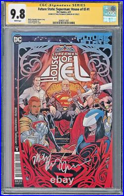 CGC 9.8 Future State Superman House Of El (2021)Cover A SIGN BY PHILIP K JOHNSON