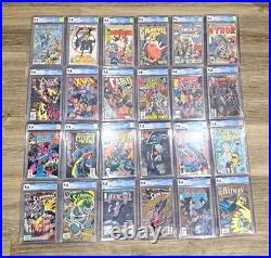 CGC Graded Comic Book Lot Mixed Titles Batman Superman Silver Surfer X-Men
