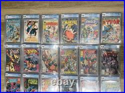 CGC Graded Comic Book Lot Mixed Titles Batman Superman Silver Surfer X-Men