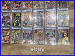 CGC Graded Comic Book Lot Mixed Titles Batman Superman Silver Surfer X-Men