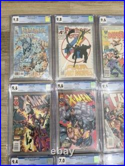 CGC Graded Comic Book Lot Mixed Titles Batman Superman Silver Surfer X-Men