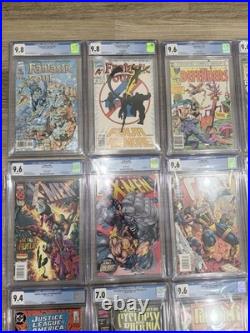 CGC Graded Comic Book Lot Mixed Titles Batman Superman Silver Surfer X-Men
