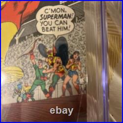 CGC Superman #199 Comic Book CGC 4.0 The Race Between Superman & Flash DC Comics