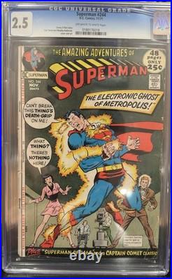 CGC Universal Grade 2.5 Superman #244 DC Comics 11/71