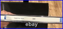 CGC Universal Grade 2.5 Superman #244 DC Comics 11/71