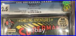 CGC Universal Grade 2.5 Superman #244 DC Comics 11/71