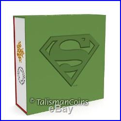 Canada 2015 Superman Iconic Comic Book Cover Art 3 Coin Proof Set $20 Silver