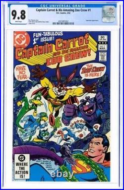 Captain Carrot And His Amazing Zoo Crew 1 Cgc 9.8 White Pages Superman