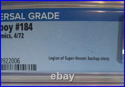 Cgc 9.6 Nm+ Superboy #184 DC 1972 Legion Of Super-heroes Superman Nick Cardy
