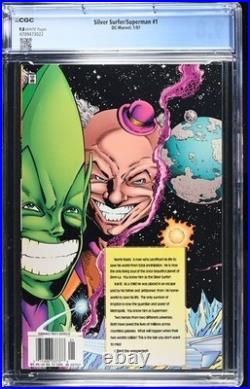 Cgc 9.8 Silver Surfer/superman #1. George Perez Story. Ron LIM Art. 1997