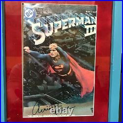 Christopher Reeve Signed Autographed Superman DC Comic Book With JSA COA