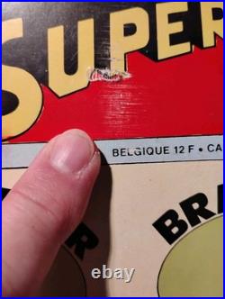 Christopher Reeve Signed superman Comic Book #70 original 1973 French Canada COA