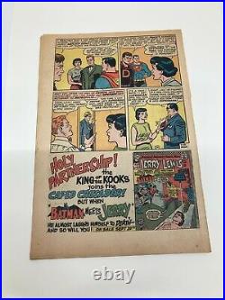 Circa 1960's Superman Comic Book 1965 Mattel Ad MISSING COVERS SEE PICTURES FOR