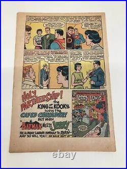 Circa 1960's Superman Comic Book 1965 Mattel Ad MISSING COVERS SEE PICTURES FOR