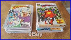Collection of 56 DC comics Superman Silver and Bronze Age