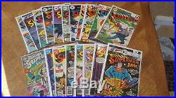 Collection of 56 DC comics Superman Silver and Bronze Age