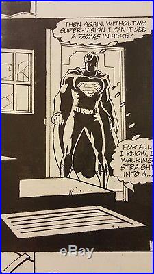 Comic Art Original Superman #542 Page 4