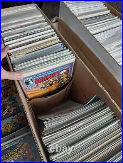 Comic Book lot 600 Plus Issues! Marvel, DC Valiant, Image. Superman, Spiderman