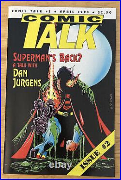 Comic Talk #2 Superman's Back A Talk with Dan Jurgens? Buffalo Books April 1993