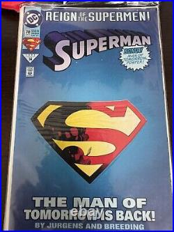 Comic book Regin Of The Superman! Super Man