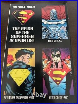 Comic book Regin Of The Superman! Super Man