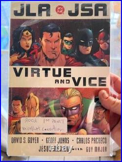 Comic books for sale superman, JLA JSA VIRTUE AND VICE AND MORE 1ST PRINTS