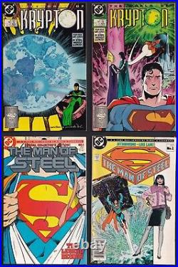 Complete 74 issue Byrne run on Superman/Action/Adventures with Ordway lead-in