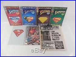 Complete DC Comics Death Of Superman & Funeral For A Friend Doomsday Batman +tpb
