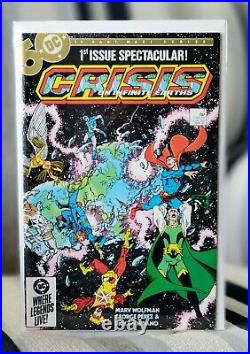 Crisis on Infinite Earths #1 (1985) Vintage NM Mega-Key Comic, 1st Printing