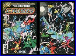 Crisis on Infinite Earths Comic Set 1-2-3-4-5-6-7-8-9-10-11-12 George Perez art
