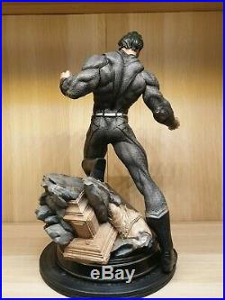Custom Black superman 1/4 statue not sideshow premium format