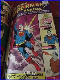 Custom Bound Black Book Original Vintage 6 Giant Comics 80 PGS Superman #2 1960