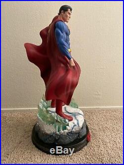 Custom Fan Art Michael Turner Style Superman Statue Figure