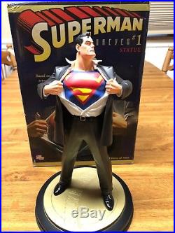 DAMAGED DC Direct SUPERMAN FOREVER #1 Full-size statue By Alex Ross #2499 5000