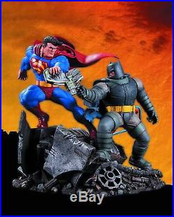 Dark Knight Returns Superman Vs Batman Statue Mint In Box