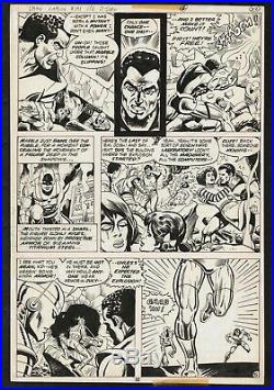 DC 1978 SUPERMAN FAMILY #191 Original Comic Art DOOM PATROL Arvell Jones TANGHAL