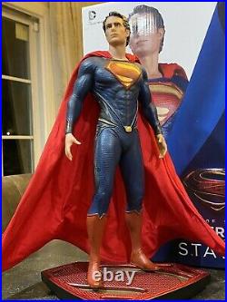DC COLLECTIBLES MAN OF STEEL SUPERMAN 16 SCALE ICON STATUE Gentle Giant Studios