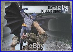 DC COMICS 1st Edition BATMAN vs KILLER CROC STATUE-DIORAMA DARK KNIGHT #411/1500