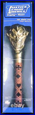 DC COMICS JLA TROPHY ROOM BATMAN JOKER's CANE LIFE size 11 Replica Statue Bust